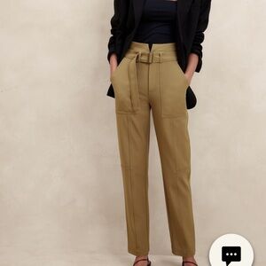 Banana Republic NWT Refined Utility Pants in Whiskey Brown